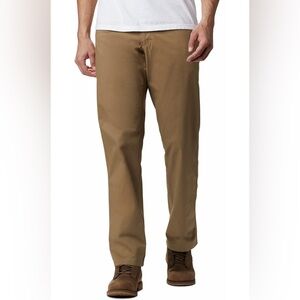 NWT Columbia Rapid Rivers UPF50 Pants Men's Size 36W x 32L - Brown/Tan
